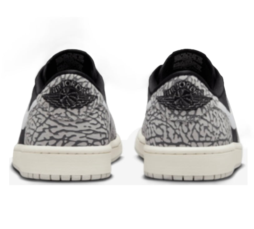 Nike Air Jordan 1 Low Retro OG 'Black Cement' Men's