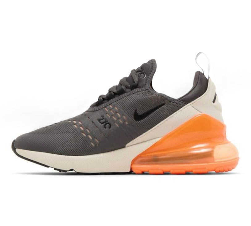 Nike Air Max 270 'Thunder Grey/Total Orange Men's