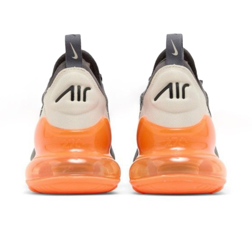 Nike Air Max 270 'Thunder Grey/Total Orange Men's