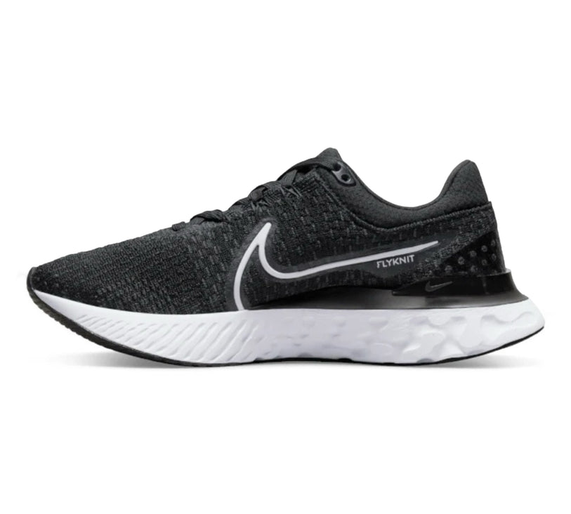Nike React Infinity Run Flyknit 3 'Black/White' Women's