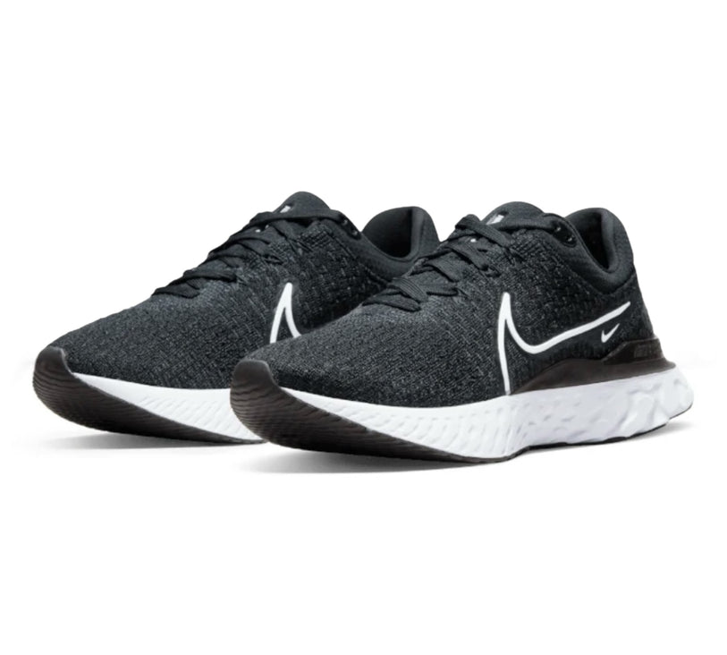 Nike React Infinity Run Flyknit 3 'Black/White' Women's