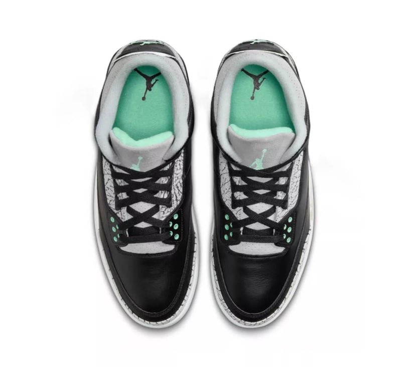 Nike Air Jordan 3 Retro 'Green Glow' Men's