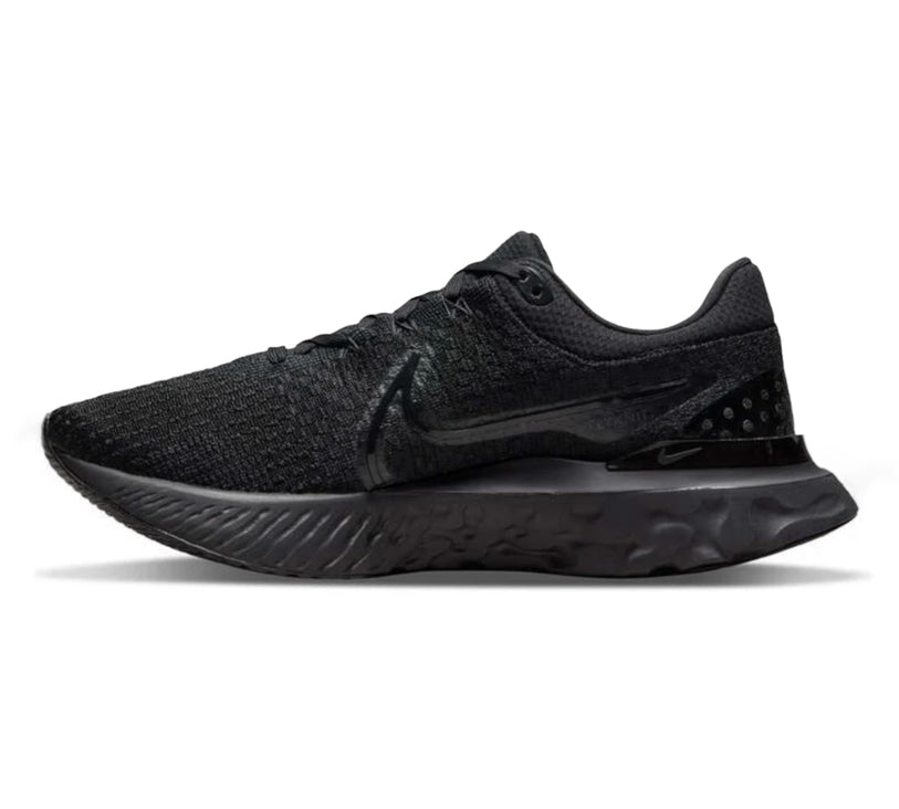 Nike React Infinity Run Flyknit 3 'Triple Black' Men's