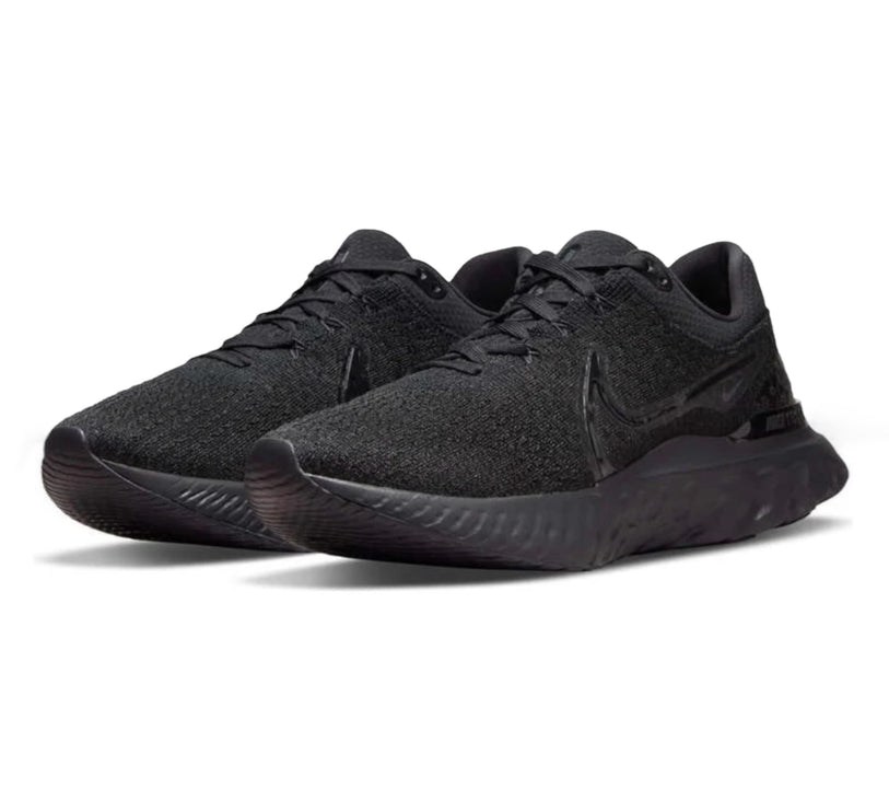 Nike React Infinity Run Flyknit 3 'Triple Black' Men's