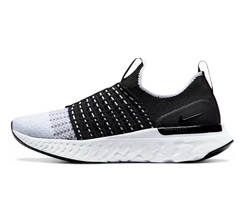 Nike React Phantom Run Flyknit 2 'Black/White' Women's