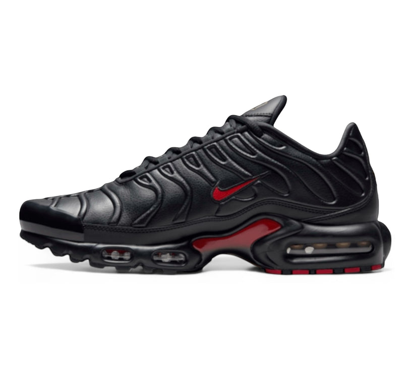 Nike Air Max Plus TN Premium 'Black University Red' Men's
