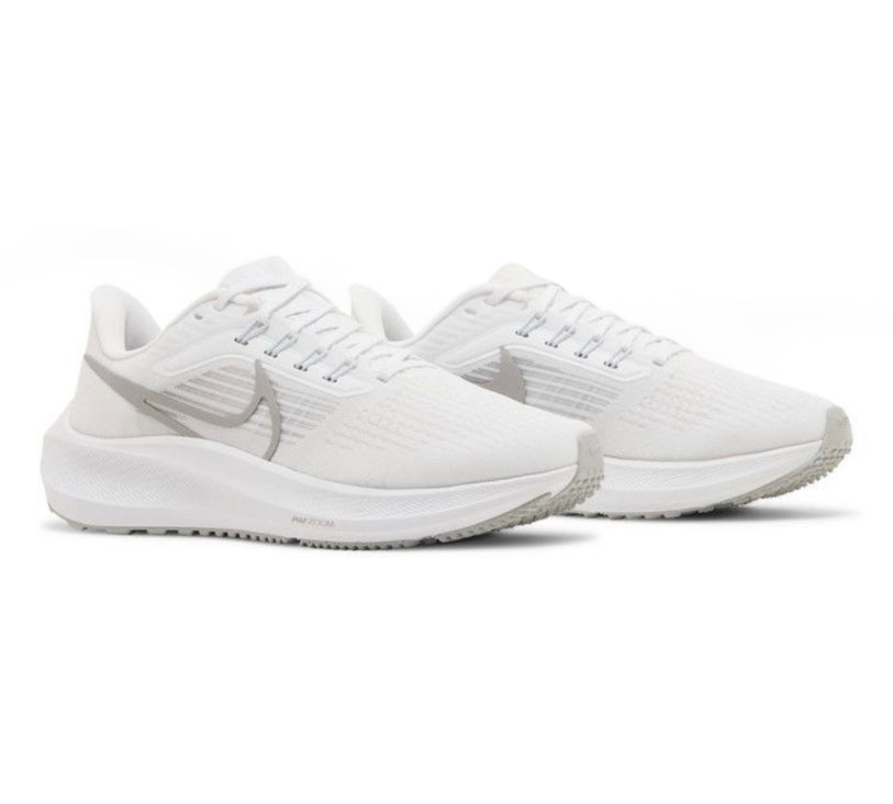 Nike Air Zoom Pegasus 39 'White/Metallic Silver' Women's
