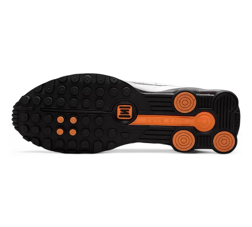 Nike Shox R4 'Black/Grey/Mandarin' Men's