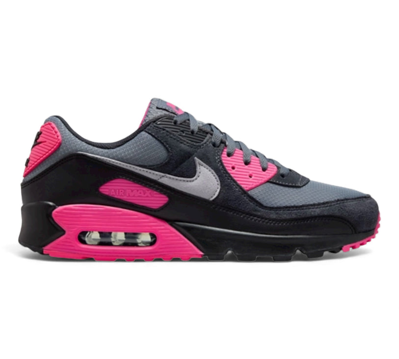 Nike Air Max 90 'Wolf Grey/Hyper Pink' Men's