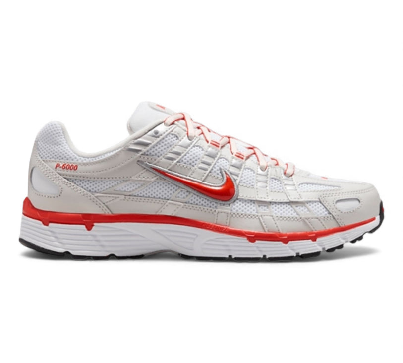 Nike P-6000 'White/Picante Red' Women's