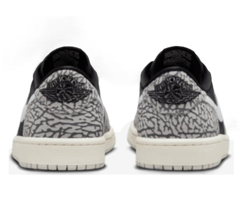 Nike Air Jordan 1 Low Retro OG 'Black Cement' Men's