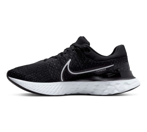 Nike React Infinity Run Flyknit 3 'Black/White' Men's