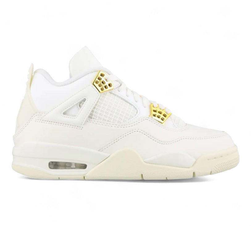 Nike Air Jordan 4 Retro 'Metallic Gold' Women's