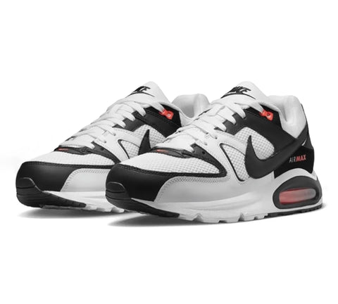 Nike Air Max Command White/Black-Max Orange Men's
