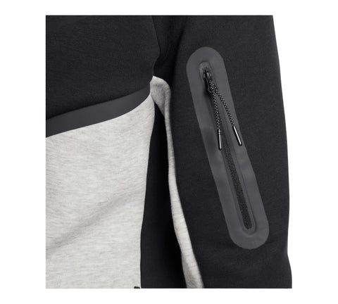 Nike Tech Fleece Windrunner Full Zip Hoodie 'Black/Grey' Men's