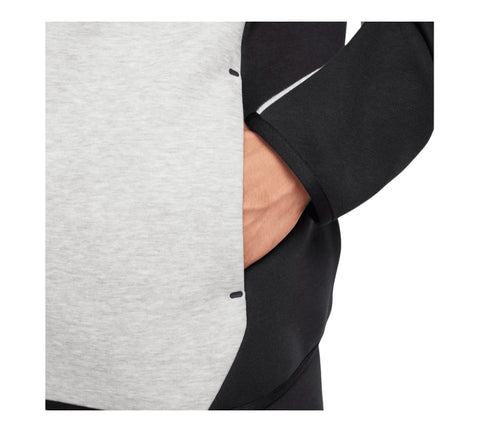 Nike Tech Fleece Windrunner Full Zip Hoodie 'Black/Grey' Men's