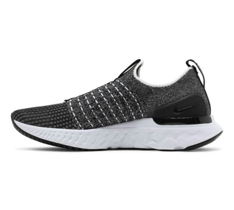 Nike React Phantom Run Flyknit 2 'Black/White' Women's