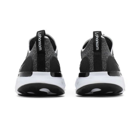 Nike React Phantom Run Flyknit 2 'Black/White' Women's
