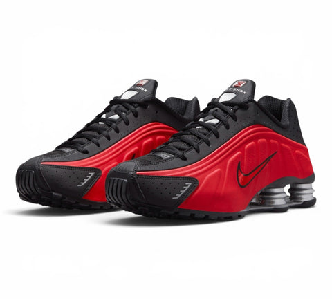 Men's Nike Shox R4 University Red/Black