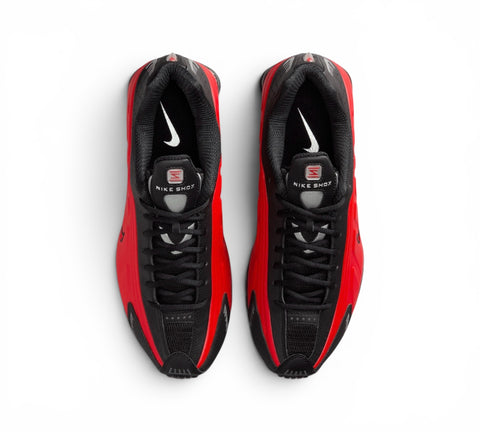Men's Nike Shox R4 University Red/Black