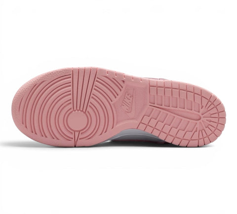 GS/Women's Nike Dunk Low White/Soft Pink