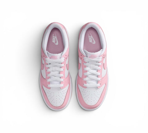 GS/Women's Nike Dunk Low White/Soft Pink