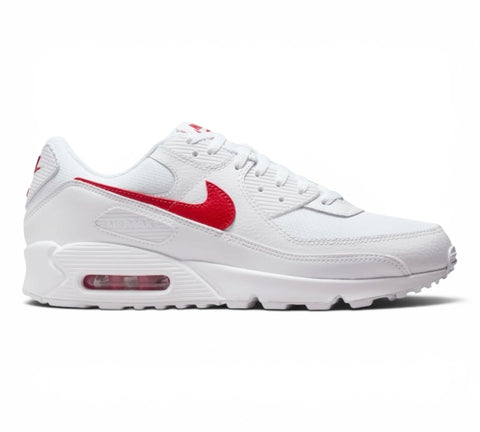 Men's Nike Air Max 90 White/University Red