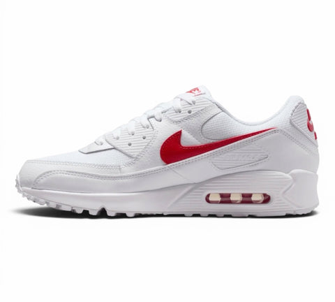 Men's Nike Air Max 90 White/University Red