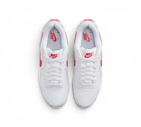 Men's Nike Air Max 90 White/University Red