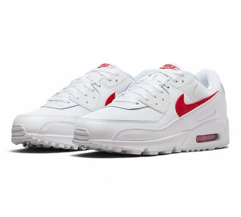 Men's Nike Air Max 90 White/University Red
