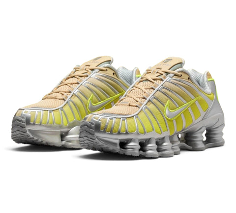 Women's Nike Shox TL Fade Volt/Metallic Silver