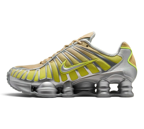 Women's Nike Shox TL Fade Volt/Metallic Silver