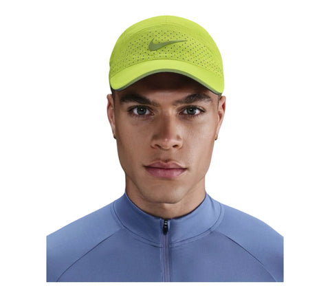 Unisex Nike Dri-Fit ADV Fly Unstructured Reflective Cap Cyber Green