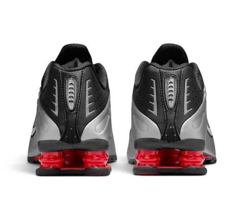 Women's Nike Shox R4 Black/Metallic Silver