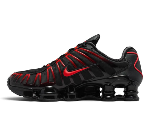 Men's Nike Shox TL Black/Light Crimson